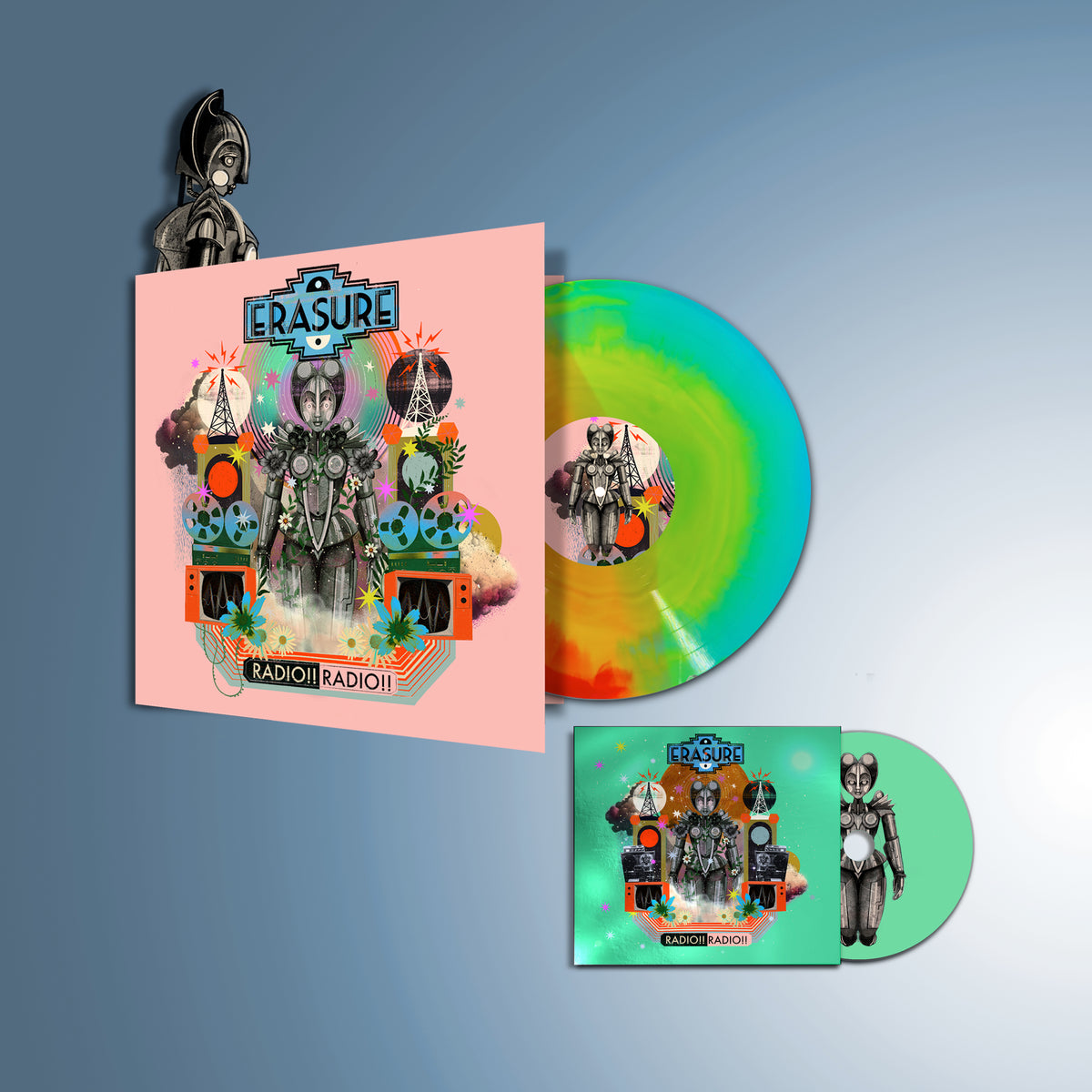 Erasure - Radio!! Radio!! (Sunburst Vinyl + Special Edition CD)