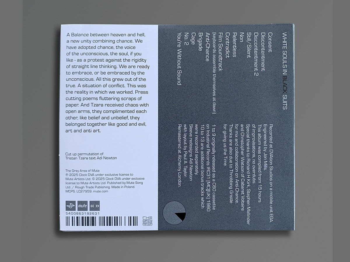 Clock DVA - White Souls in Black Suits