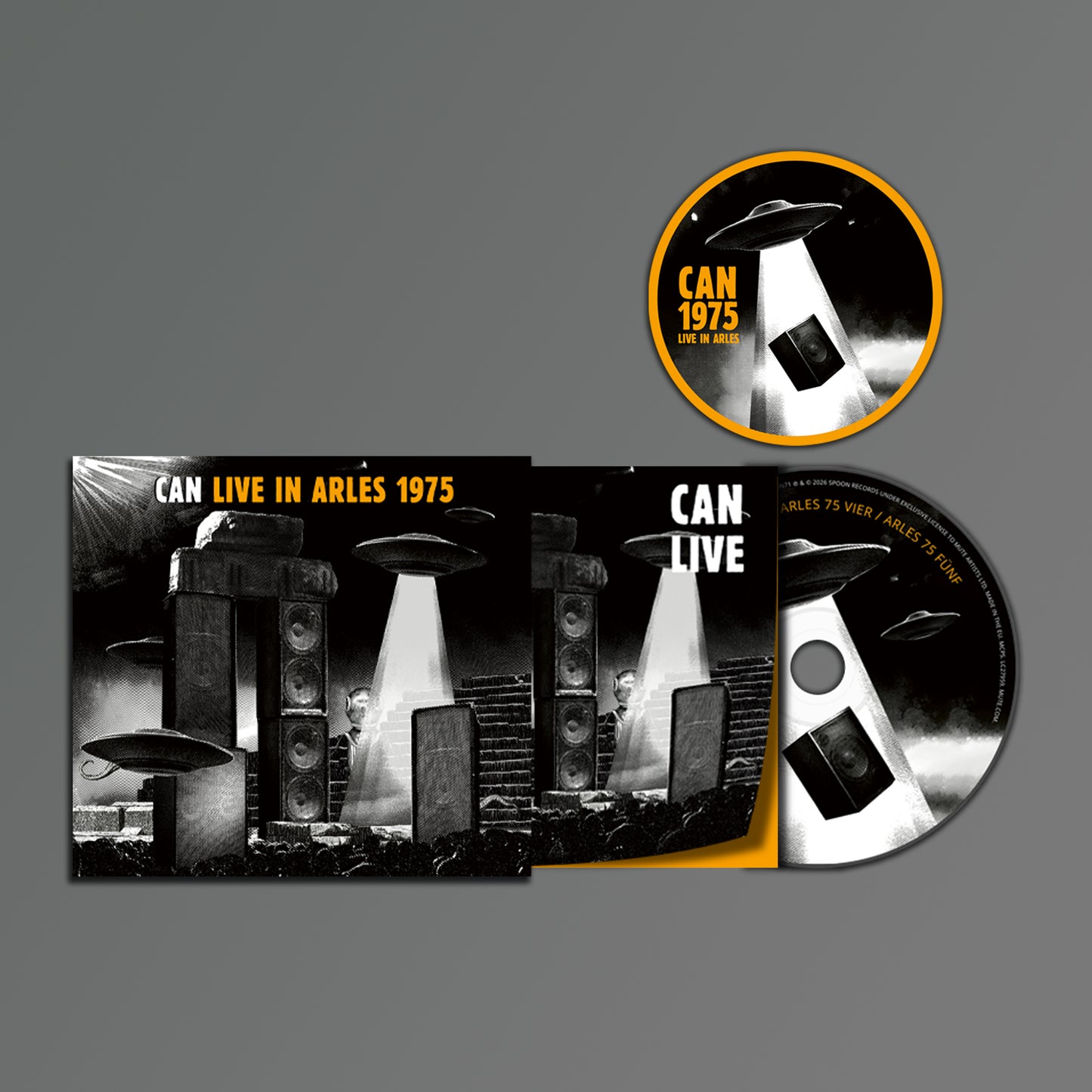CAN - LIVE IN ARLES (CD + Patch)