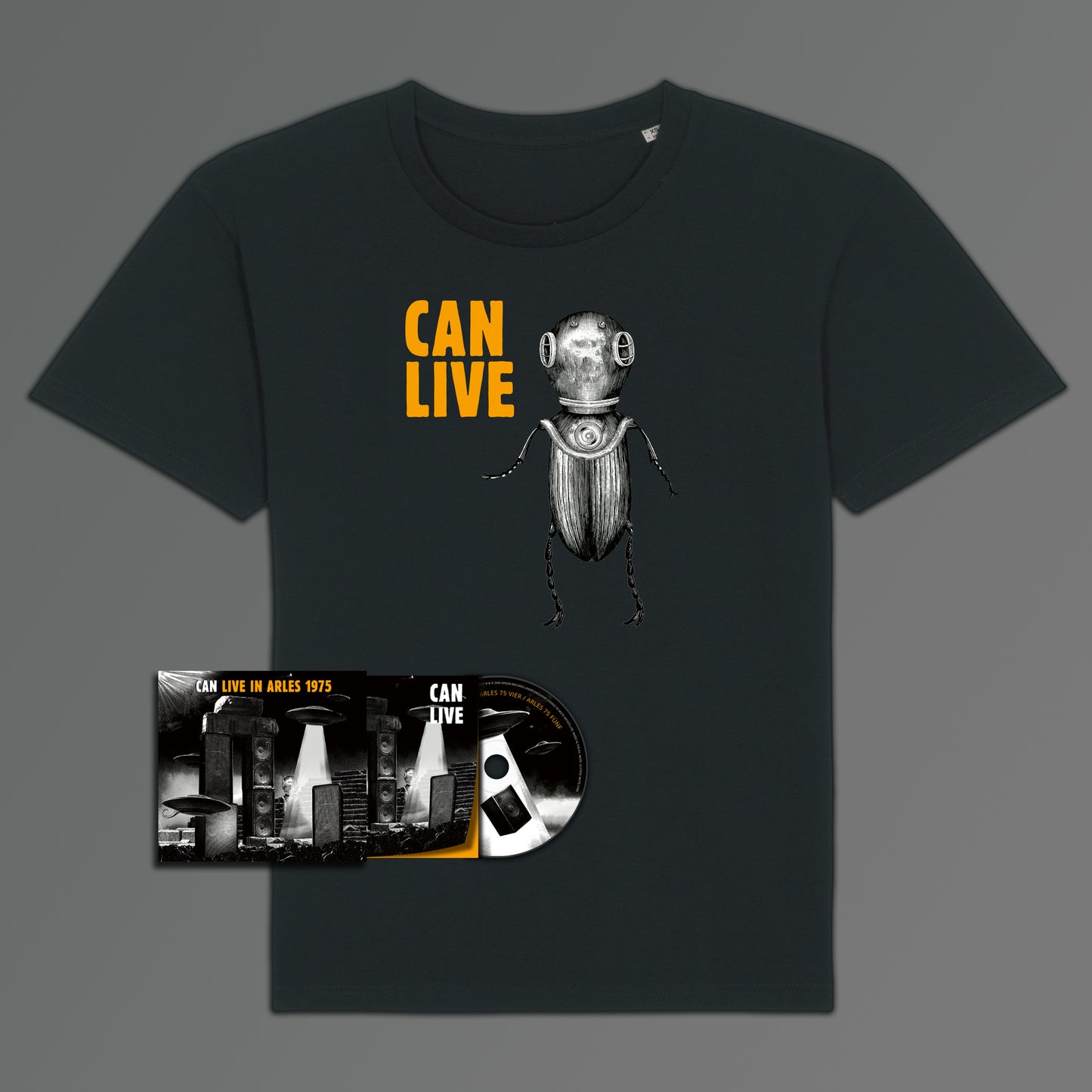 CAN - LIVE IN ARLES (CD + T-Shirt)