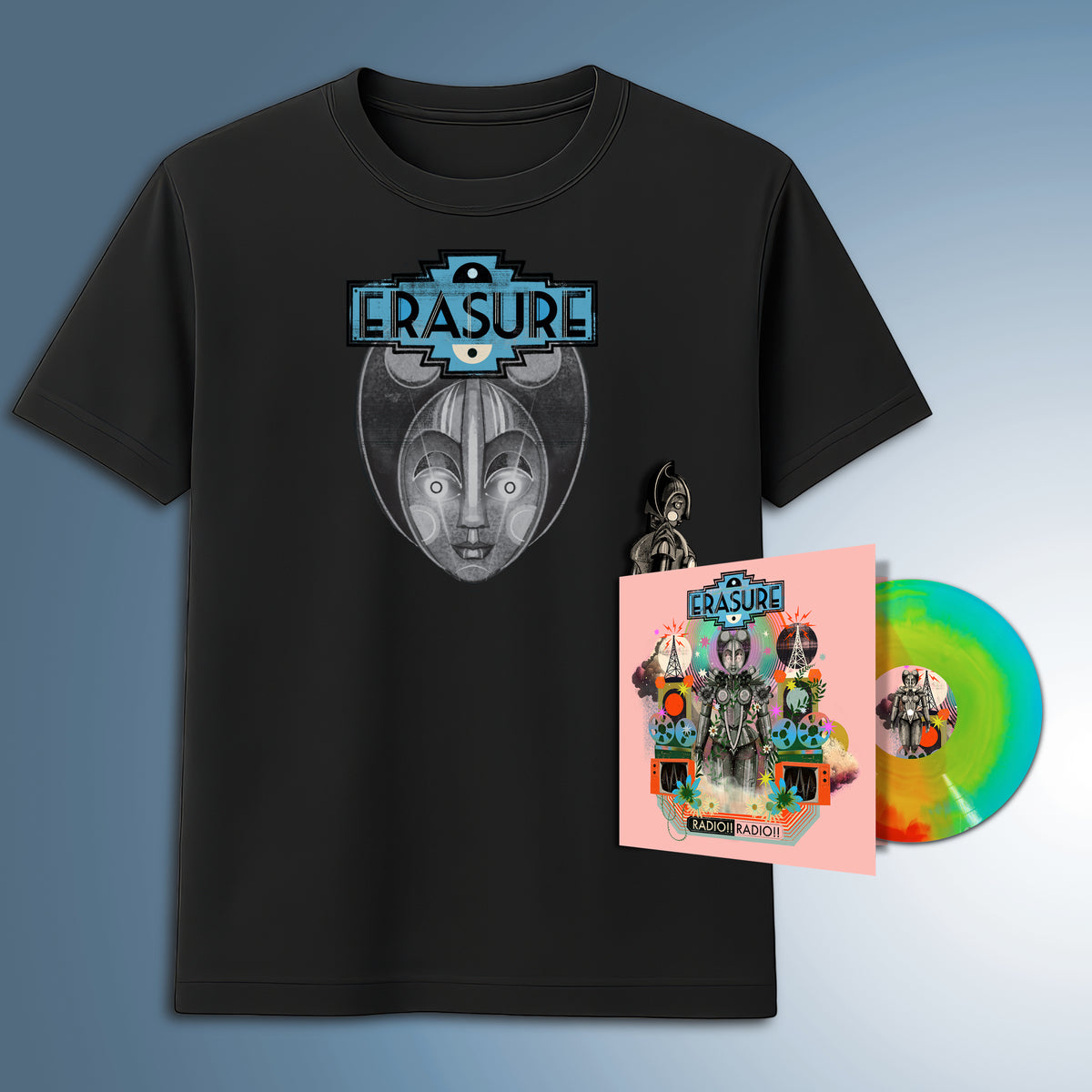 Erasure - Radio!! Radio!! (Sunburst Vinyl + T-Shirt)
