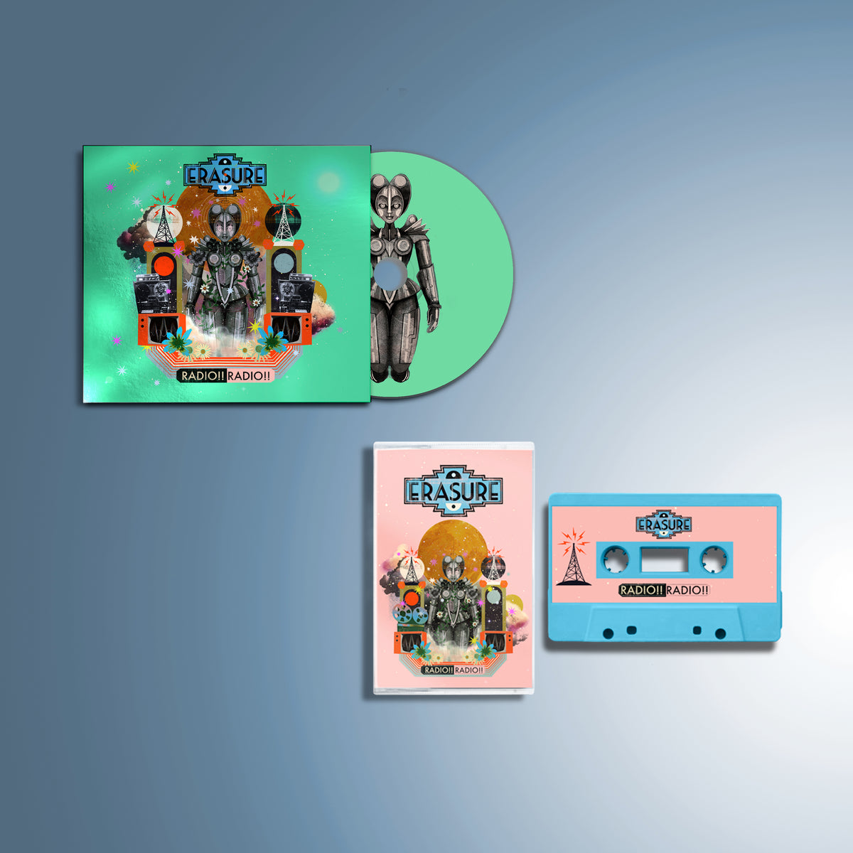 Erasure - Radio!! Radio!! (Special Edition CD + Cassette)