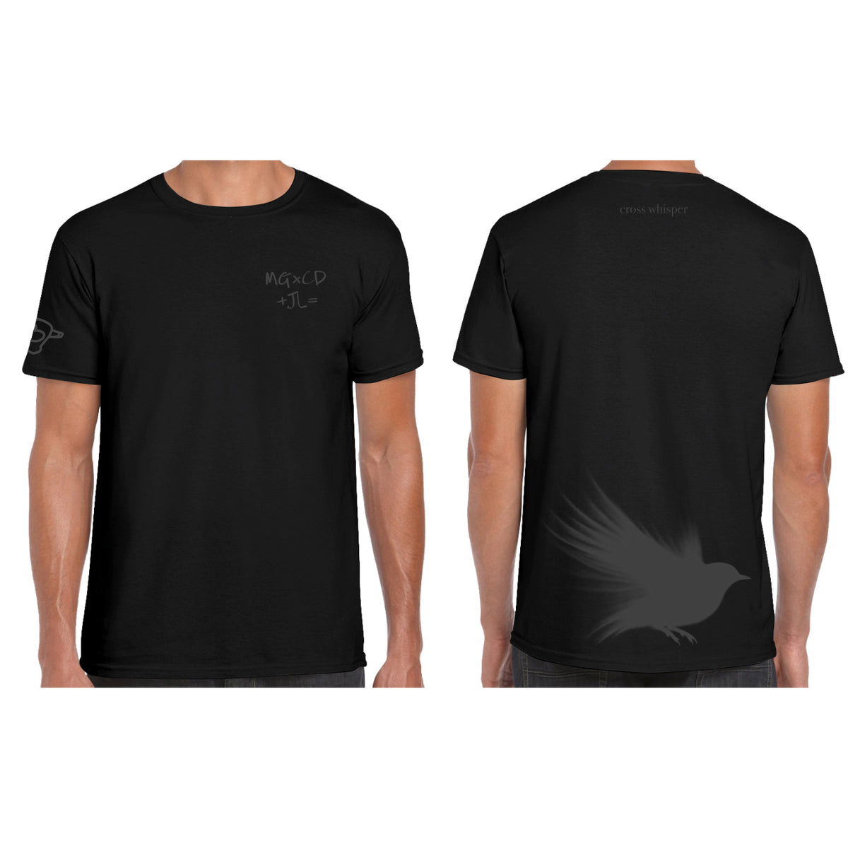 MG x CD + JL = Cross Whisper (Vinyl + T-Shirt Bundle)